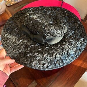 Vintage Duby Elegant Black Women's Hat Stewart’s Departmenr Store